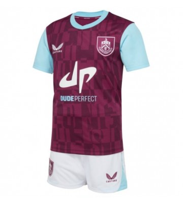 Burnley Primera Equipación Niños 2024-25 Manga Corta (+ Pantalones cortos)